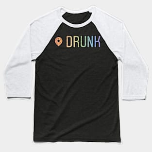 Drunk Maps Baseball T-Shirt